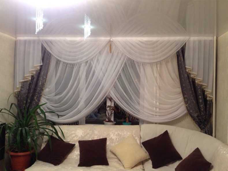 Шторы из вуали - фото лучших идей оформления дизайна