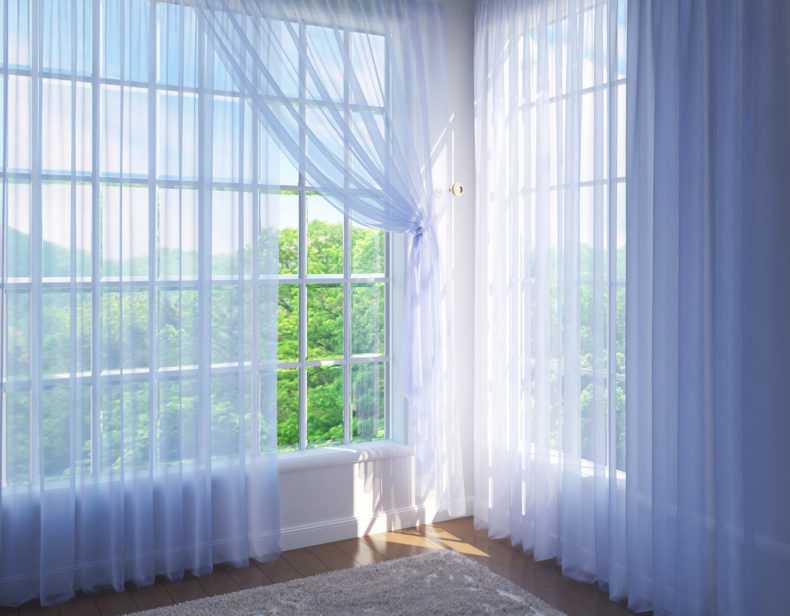 Шторы из вуали - фото лучших идей оформления дизайна