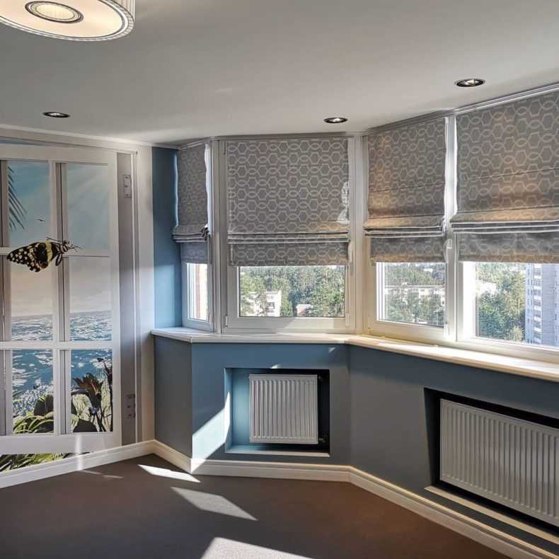 Шторы на балкон: идеи с фото, советы по выбору