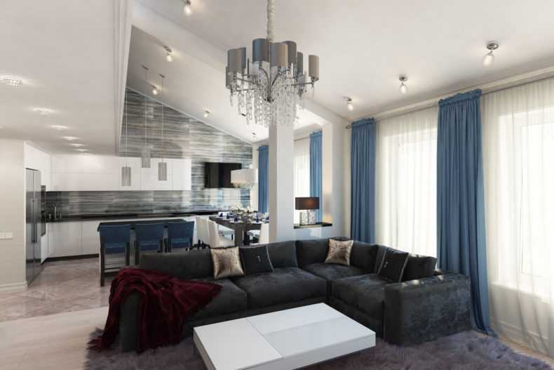 Тюль из двух половинок — варианты в интерьере