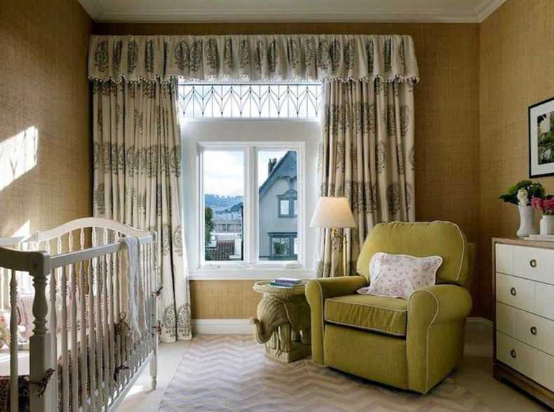 Короткие шторы для детской: виды, материалы