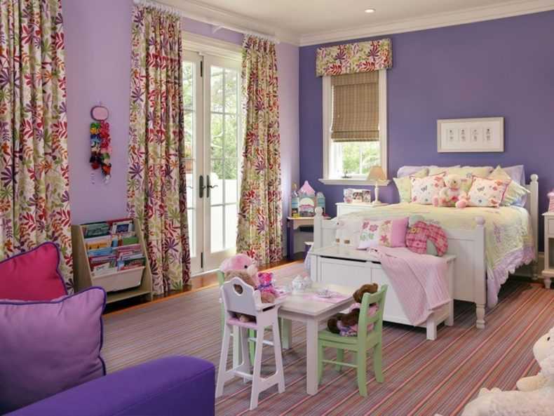 Короткие шторы для детской: виды, материалы