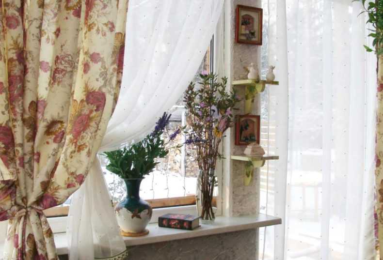 Шторы в стиле прованс