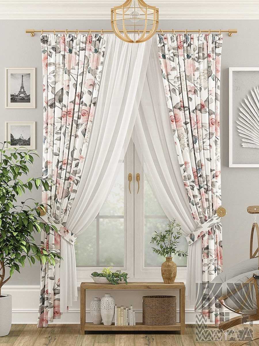 Шторы в стиле прованс