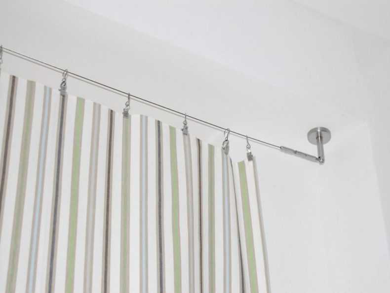 Струнные карнизы для штор: виды, преимущества, особенности