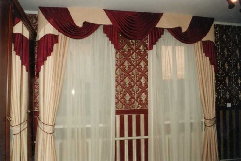 Ажурные ламбрекены своими руками