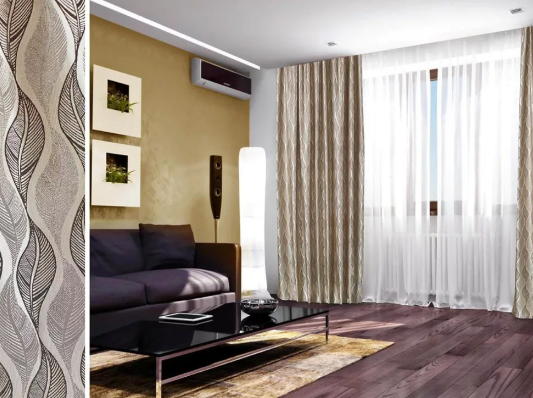 Какие шторы подойдут к обоям и мебели разных цветов: полный гид с фото