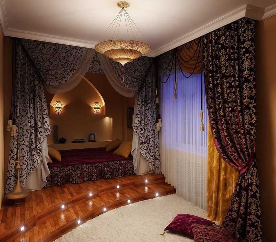 Французская штора своими руками