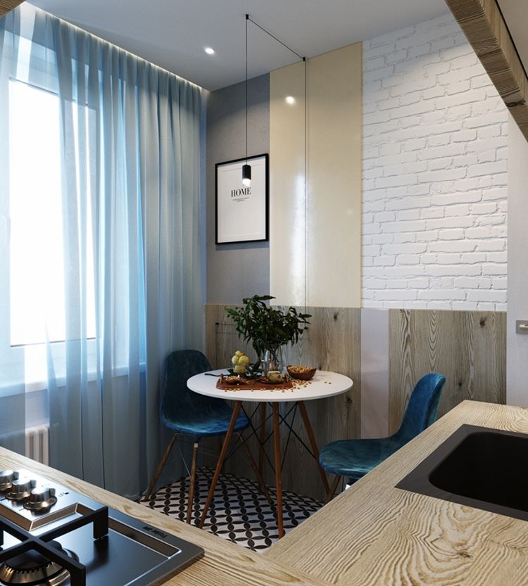 Шторы на кухню: фото самых стильных фасонов, модные цвета и узоры, советы по выбору