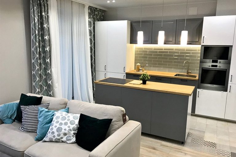 Шторы на кухню: фото самых стильных фасонов, модные цвета и узоры, советы по выбору