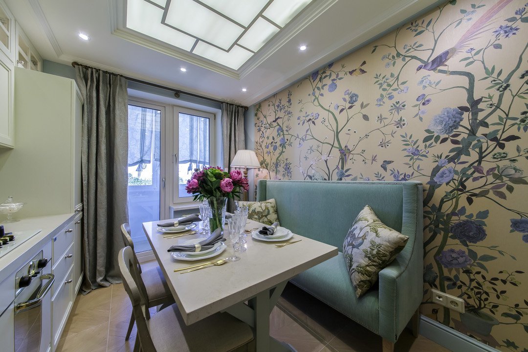 Шторы на кухню: фото самых стильных фасонов, модные цвета и узоры, советы по выбору