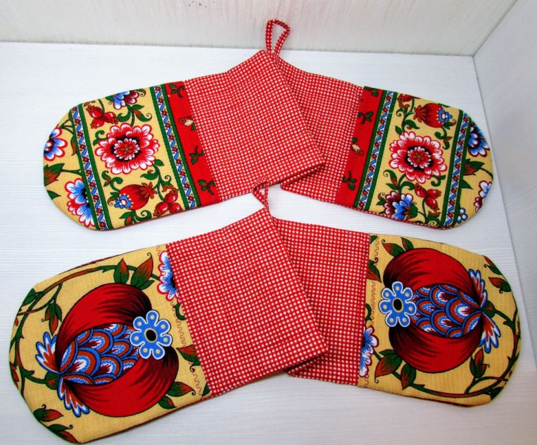 Прихватки своими руками: пошаговый мастер-класс по выкройке прихваток для кухни из ткани