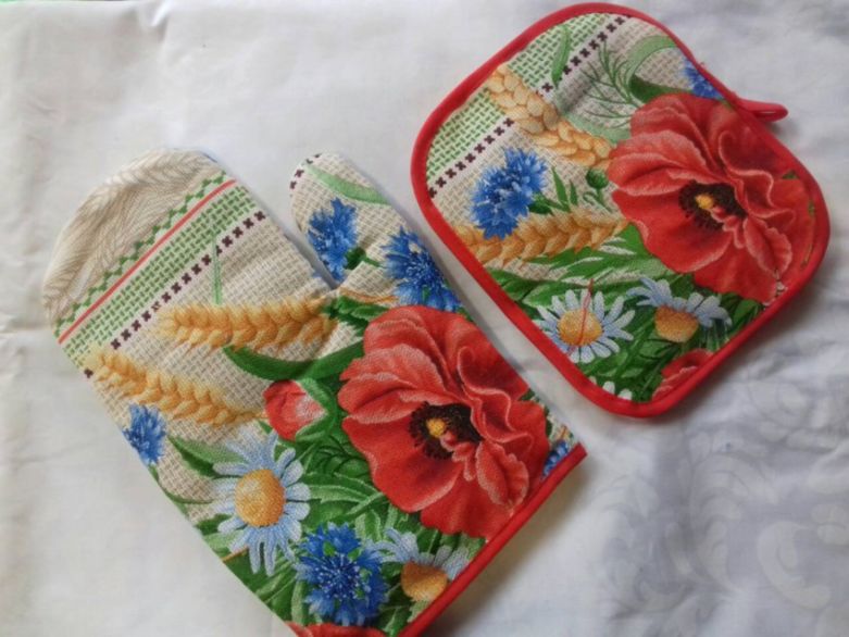 Прихватки своими руками: пошаговый мастер-класс по выкройке прихваток для кухни из ткани