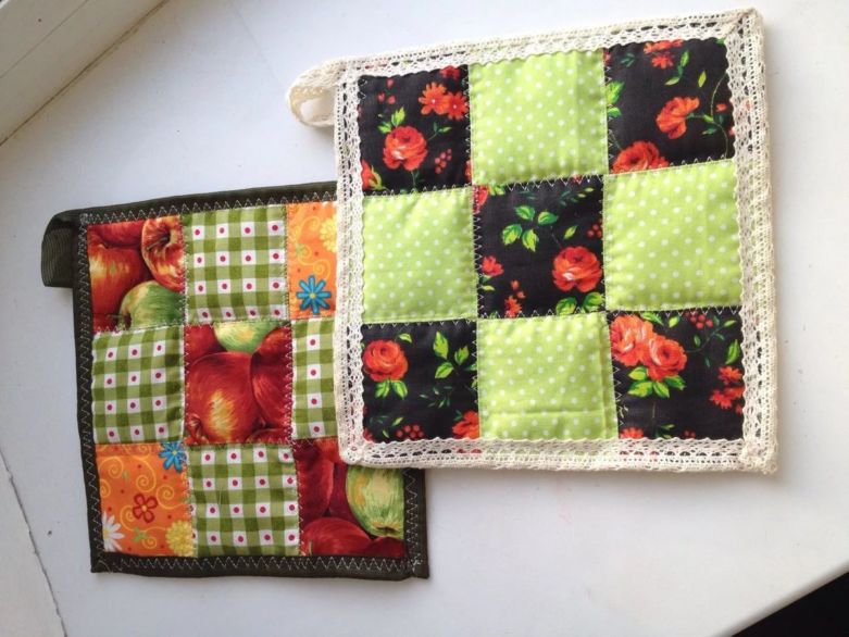 Прихватки своими руками: пошаговый мастер-класс по выкройке прихваток для кухни из ткани