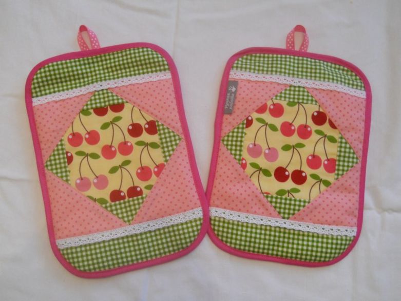 Прихватки своими руками: пошаговый мастер-класс по выкройке прихваток для кухни из ткани