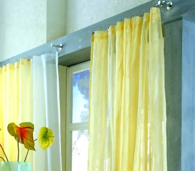 Струнные карнизы для штор