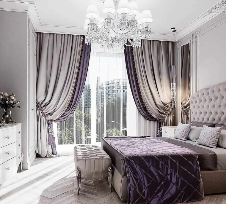 Шторы для спальни: лучшие фото современных новинок дизайна