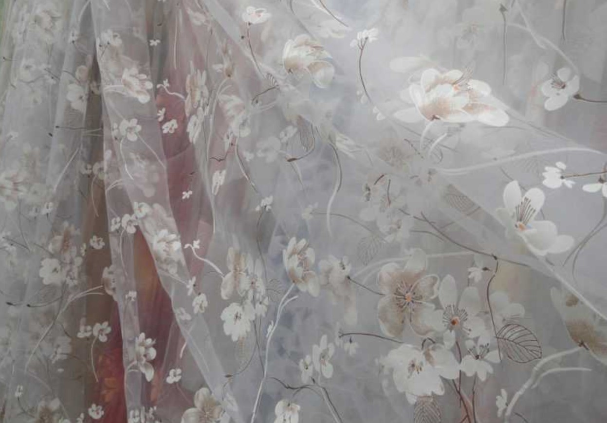 тюли из органзы