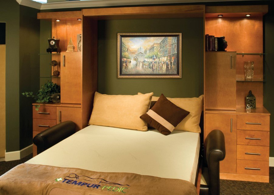 Коричневая спальня