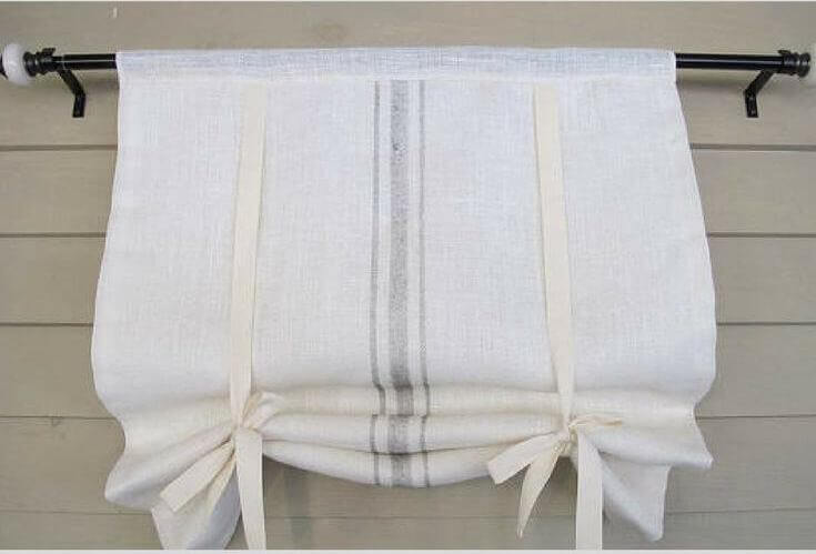 Шторы - деревенский стиль