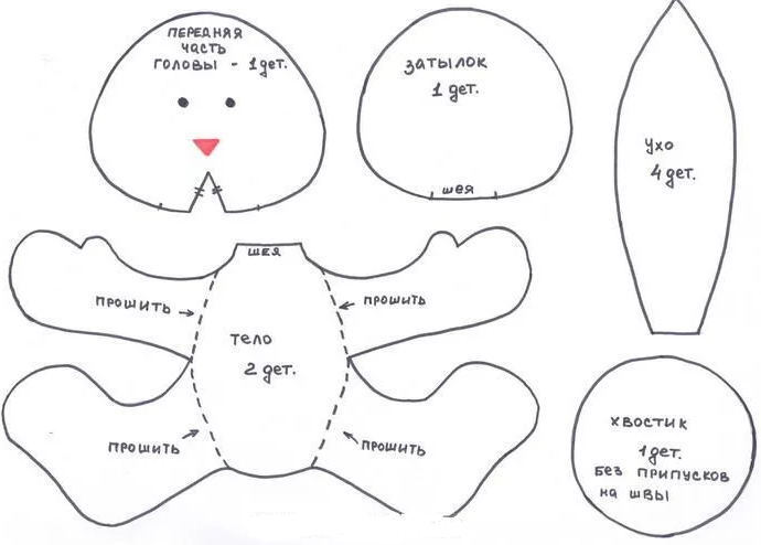 Подхваты для штор своими руками из ткани с выкройками