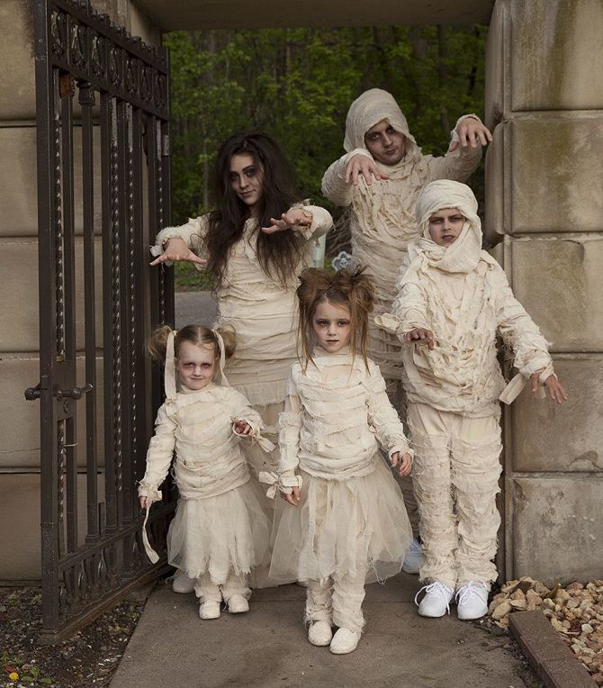 Костюм на Хэллоуин своими руками - фото идей костюмов для девочек и мальчиков