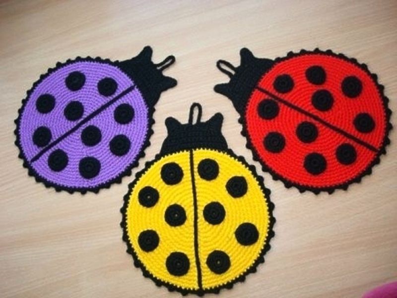 Прихватки своими руками - схемы и мастер-классы по выкройке прихваток для кухник