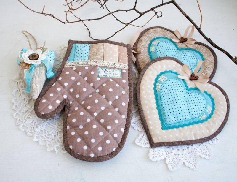 Прихватки своими руками - схемы и мастер-классы по выкройке прихваток для кухник