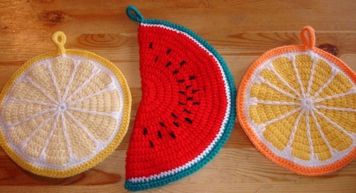 Прихватки своими руками - схемы и мастер-классы по выкройке прихваток для кухник