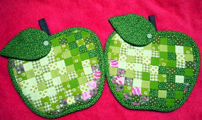 Прихватки своими руками - схемы и мастер-классы по выкройке прихваток для кухник