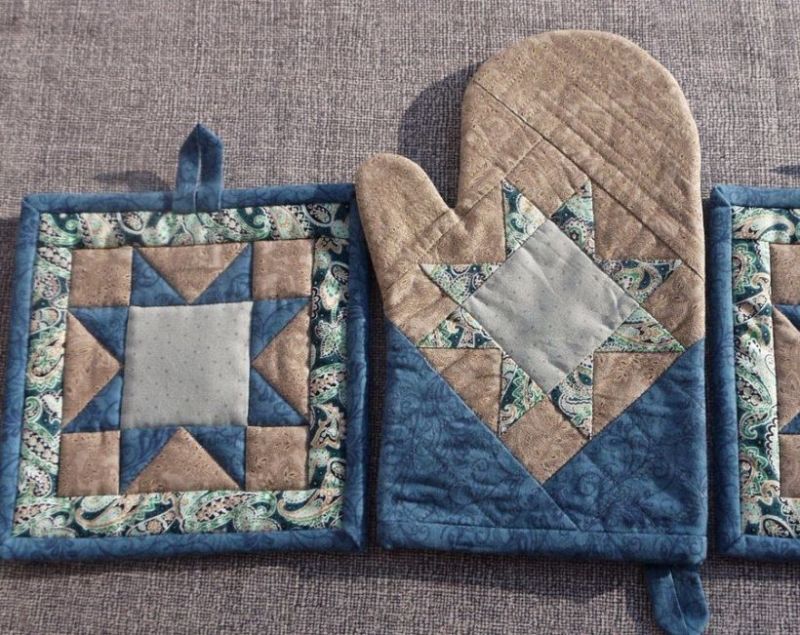 Прихватки своими руками - схемы и мастер-классы по выкройке прихваток для кухник