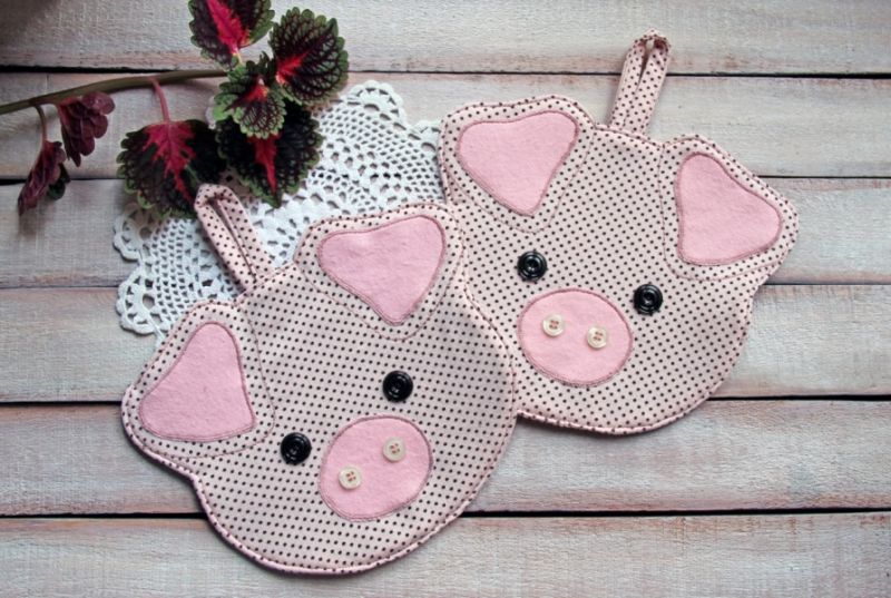 Прихватки своими руками - схемы и мастер-классы по выкройке прихваток для кухник