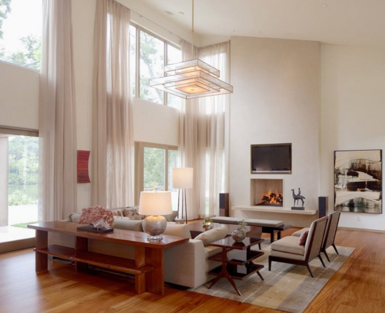 Тюль из двух половинок — варианты в интерьере