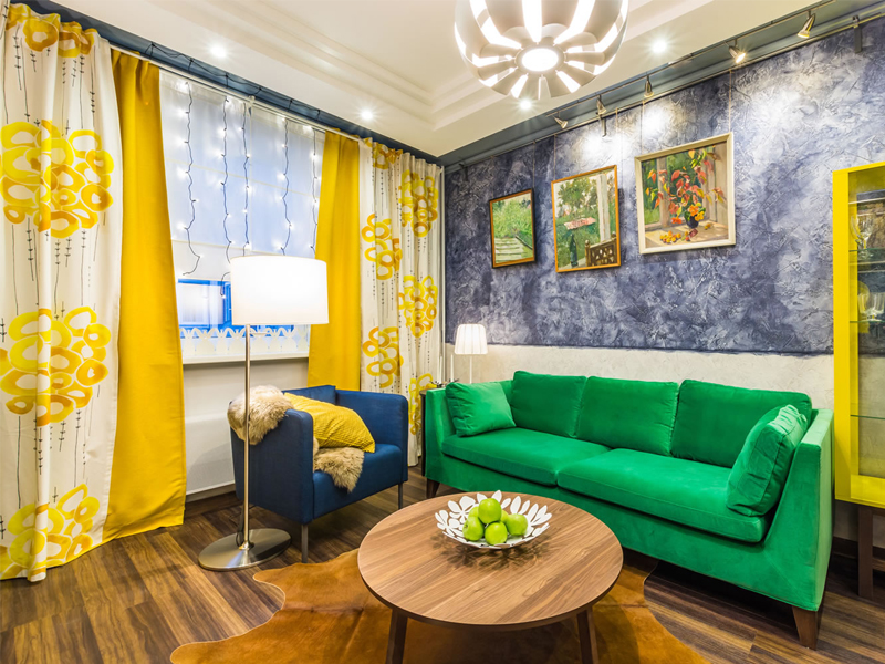 Желтые шторы - фото идеальных примеров необычных сочетаний и стильных идей применения