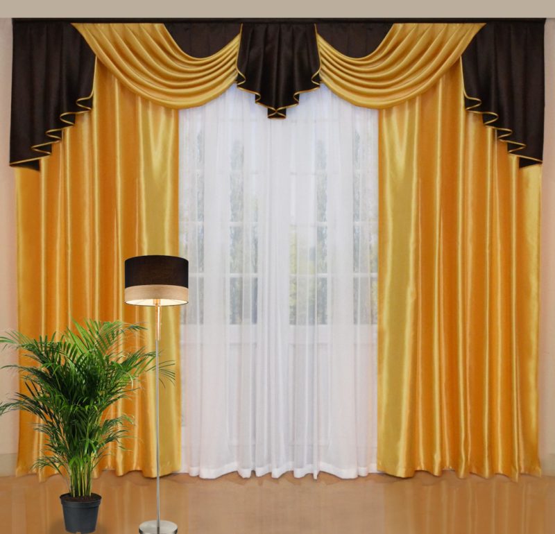 Желтые шторы - фото идеальных примеров необычных сочетаний и стильных идей применения