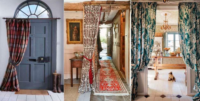 Ткани для штор могут быть с цветочным принтом, в полоску, клетку, да хоть в горошек