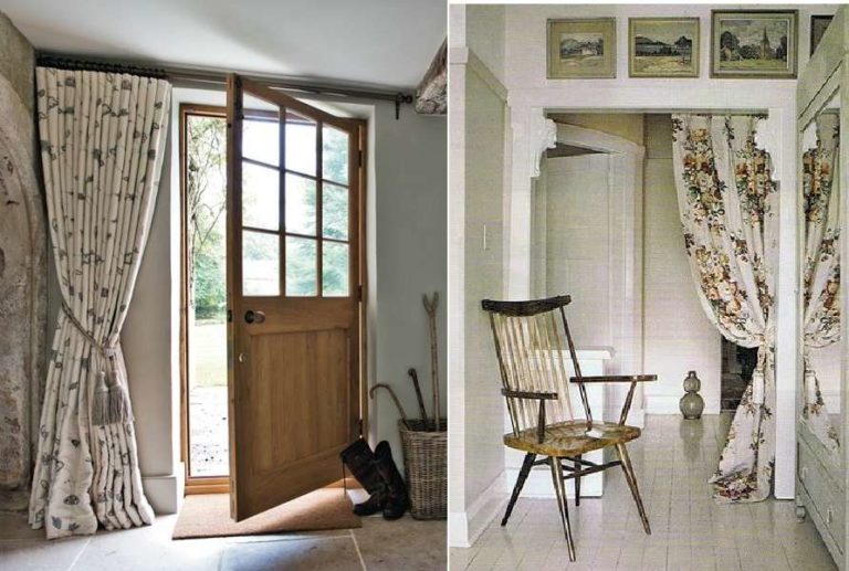 Шторы для входной двери