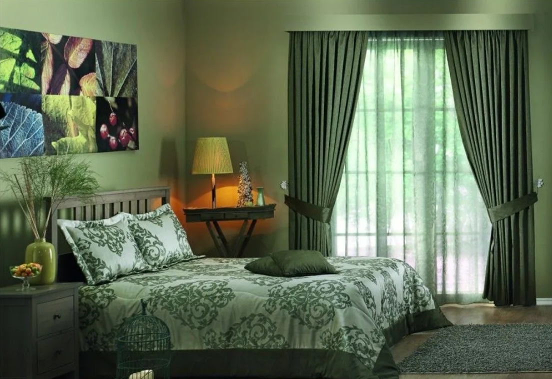 Модные шторы в спальню: реальные фото новых дизайнов штор в спальню