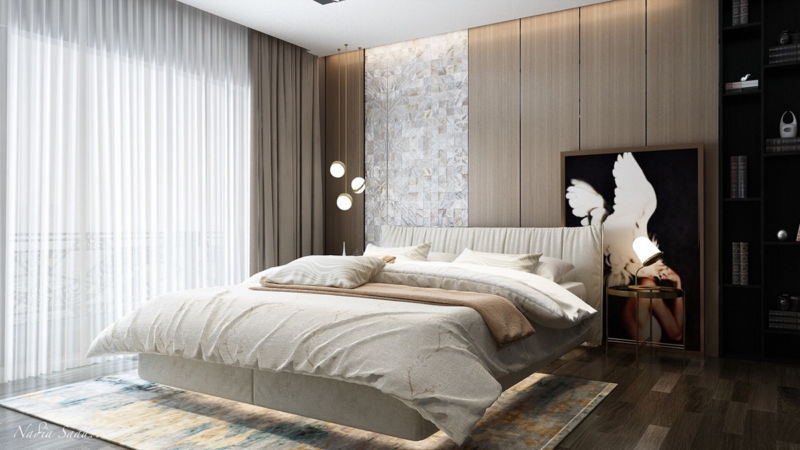 Оформление окна в гостиной шторами в современном стиле: дизайн большого и маленького окна