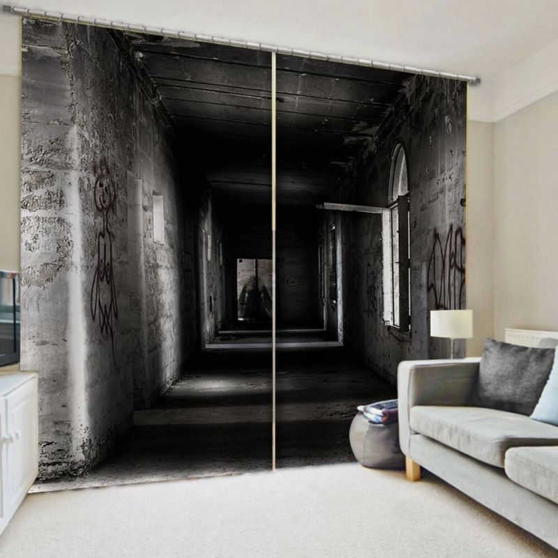 Оформление окна в гостиной шторами в современном стиле: дизайн большого и маленького окна