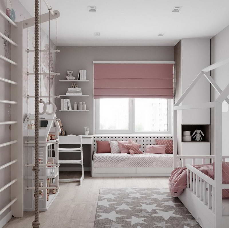 Оформление окна в гостиной шторами в современном стиле: дизайн большого и маленького окна