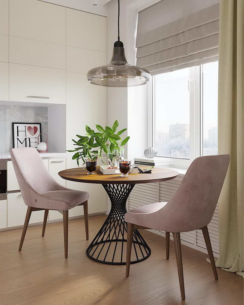 Оформление окна в гостиной шторами в современном стиле: дизайн большого и маленького окна