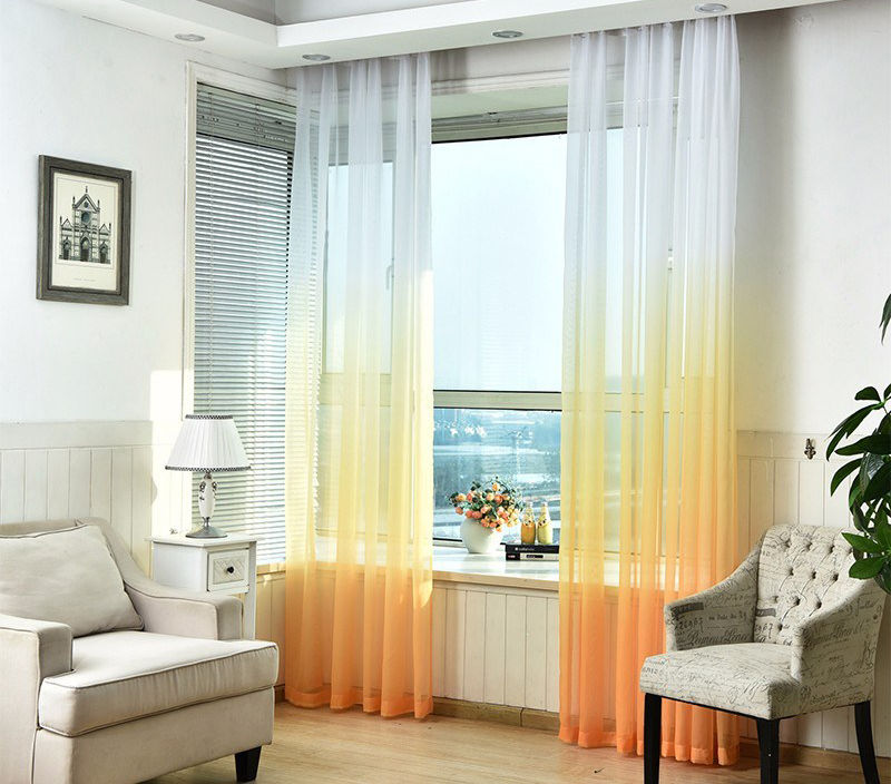 Тюль в гостиную: новинки красивого дизайна для зала