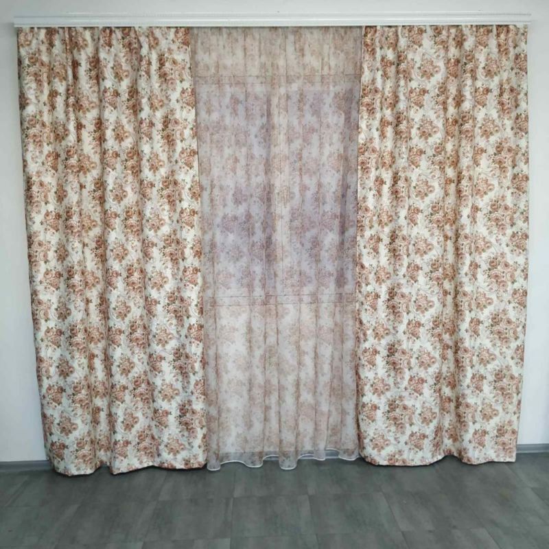 Тюль в гостиную: новинки красивого дизайна для зала