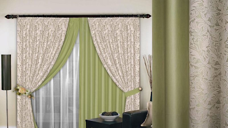 Тренды-2023: шторы в гостиную