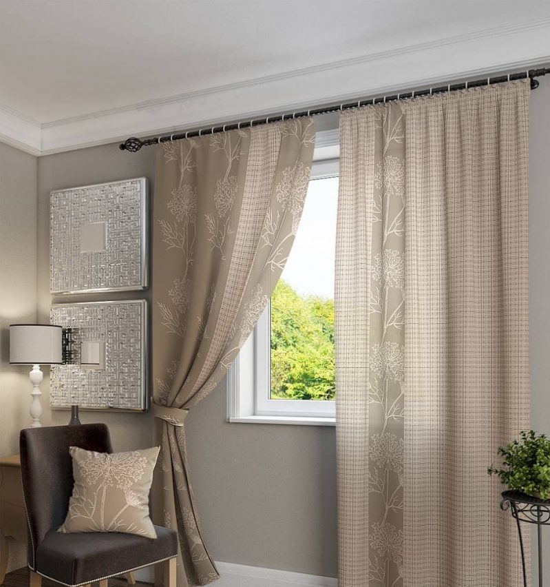 Тренды-2023: шторы в гостиную