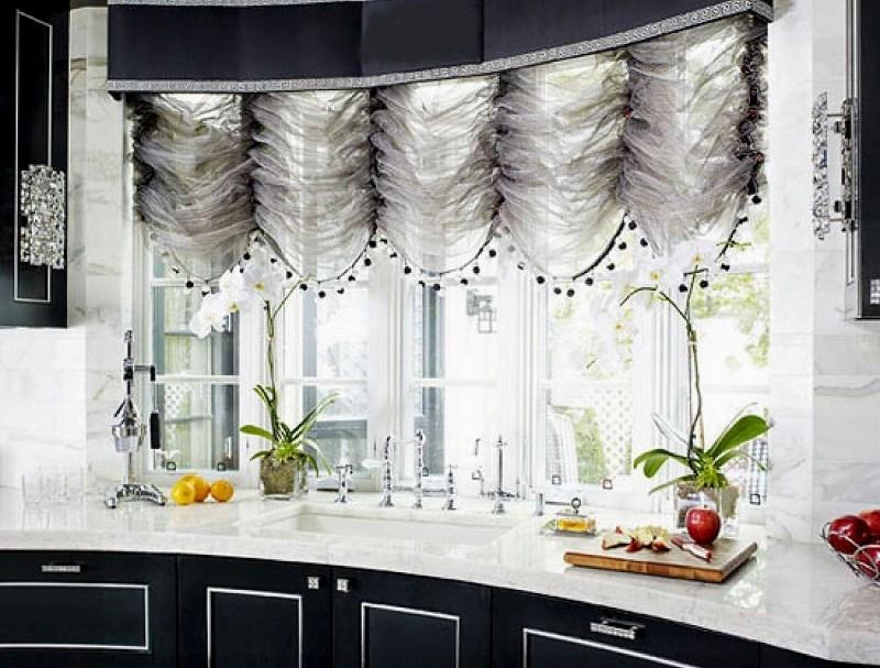 Короткие шторы на кухню: примеры самых эксклюзивных вариантов и новинки коротких штор на подоконник