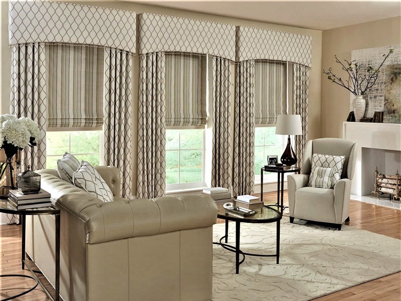 Тренды-2023: шторы в гостиную