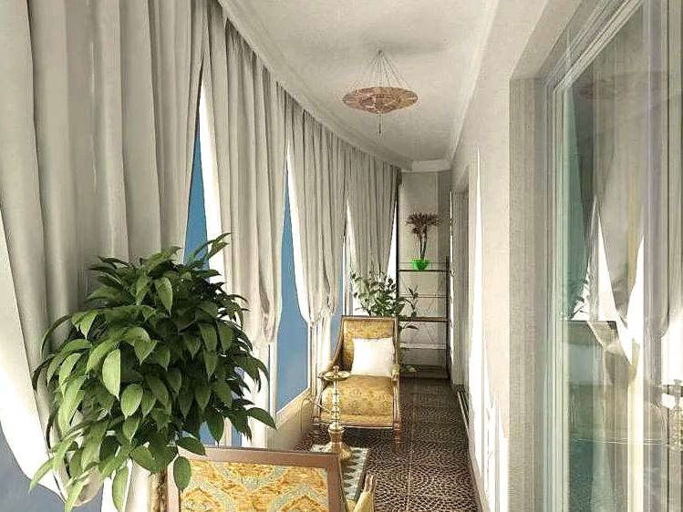 Выбираем шторы на лоджию