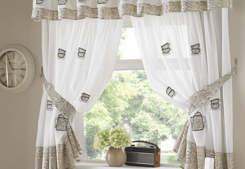 Короткие шторы на кухню: 70 фото идей и примеров с красивым дизайном